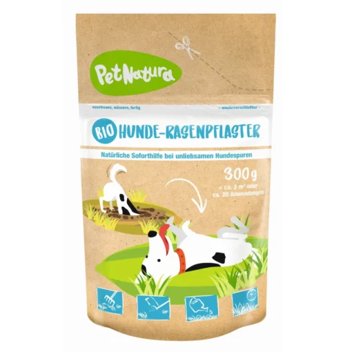 Bio-Hunde-Rasenpflaster, Saatgut, 0,3 Kg -Gartenmöbelgeschäft 0750100141 PetNatura BIO Hunde Rasenpflaster 115985